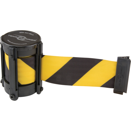Replacement Cassettes For Utility, Advance & StowAway&reg; TensaBarrier&reg;, 13', Yellow Tape Groupe Belzile Dickner