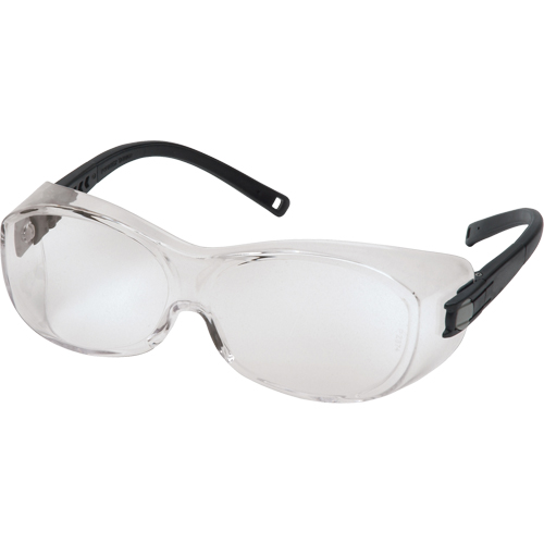 OTS&reg; Safety Glasses, Clear Lens, Anti-Scratch, ANSI Z87+/Meets/Exceeds CSA Z94.3 Groupe Belzile Dickner