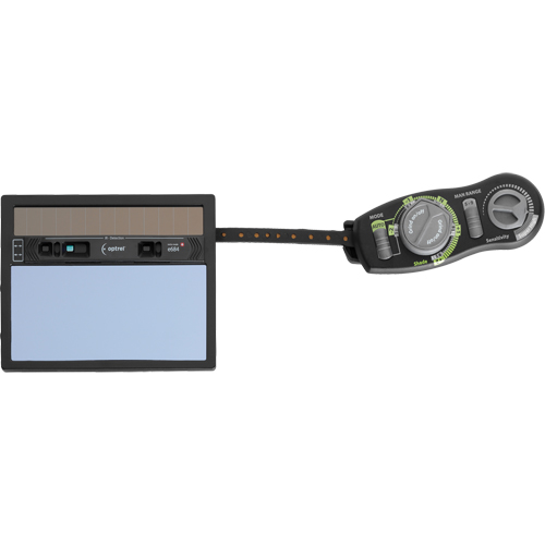 e684 Welding Helmet Replacement ADF, 4" W x 2" H Viewing Area, For Use With e684 Groupe Belzile Dickner