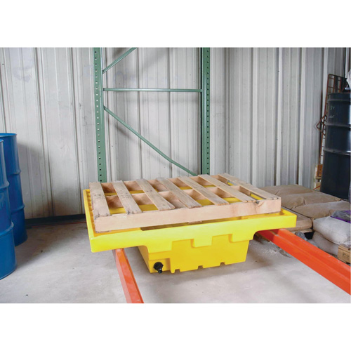 Contenant de confinement Ultra-Rack Sump, 51,5'' lo x 51,5'' la x 12" ha, 66 gal. US Capacit&eacute; Groupe Belzile Dickner