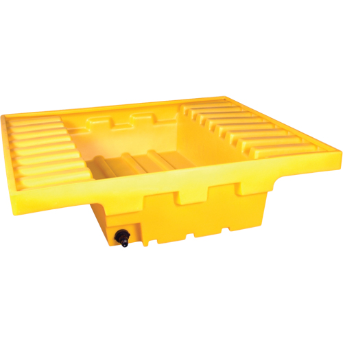 Contenant de confinement Ultra-Rack Sump, 51,5'' lo x 51,5'' la x 12" ha, 66 gal. US Capacit&eacute; Groupe Belzile Dickner