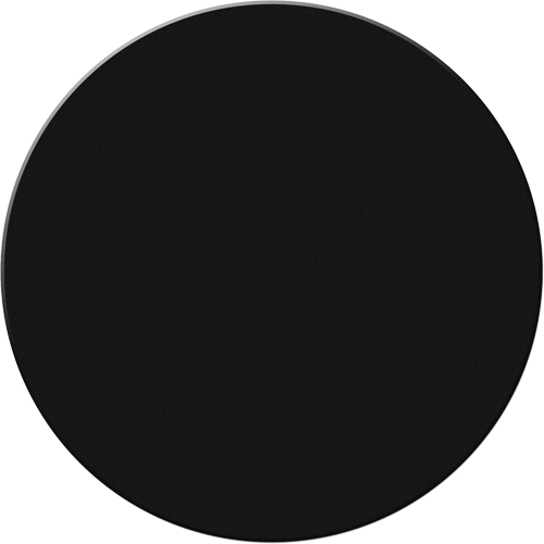 Armor Stripe Lean/5S Markers, Circle, 6" L x 6" W, Black, Plastic Groupe Belzile Dickner