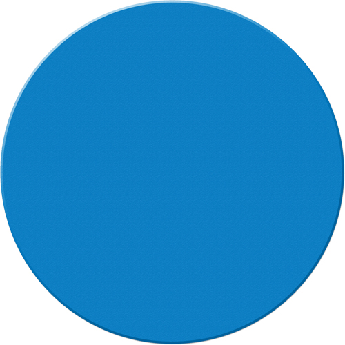 Marqueurs all&eacute;g&eacute;e/5S Armor Stripe, Cercle, 6" lo x 6" la, Bleu, Plastique Groupe Belzile Dickner