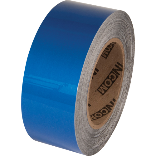 Ruban de marquage pour plancher Tuff Mark, 4" x 100', Polyester, Bleu Groupe Belzile Dickner