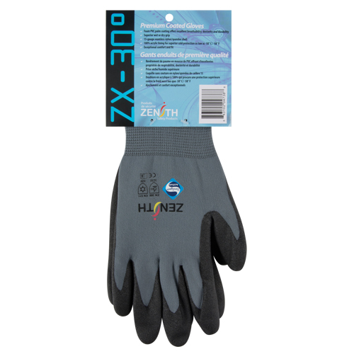 Gants enduits de premi&egrave;re qualit&eacute; ZX-30°, 11/2T-Grand, R&ecirc;vetement PVC, Calibre 15, Enveloppe en Nylon Groupe Belzile Dickner