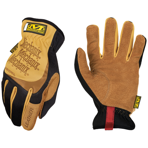 Fastfit&reg; Gloves, Small, Grain Leather Palm, Elastic Cuff Groupe Belzile Dickner