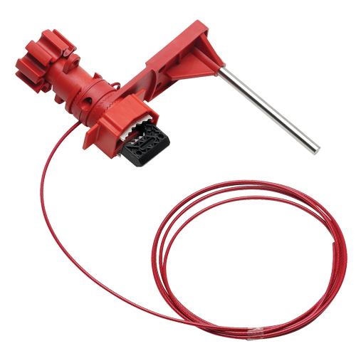 Petit dispositif de verrouillage avec bras de blocage pour valves, Type Universel Groupe Belzile Dickner