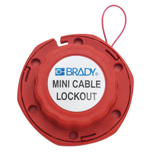 Mini Cable Lockout, 8' Length Groupe Belzile Dickner