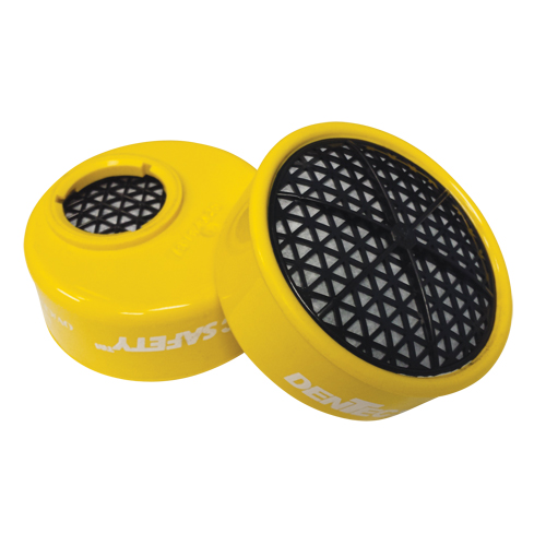 Cartouche pour respirateur, Cartouche gaz/vapeur, Gaz acide/Vapeur organique Groupe Belzile Dickner