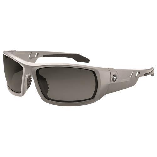 Skullerz&reg; Odin Safety Glasses, Grey/Smoke Lens, Anti-Fog/Anti-Scratch, ANSI Z87+/Meets/Exceeds CSA Z94.3 Groupe Belzile Dickner