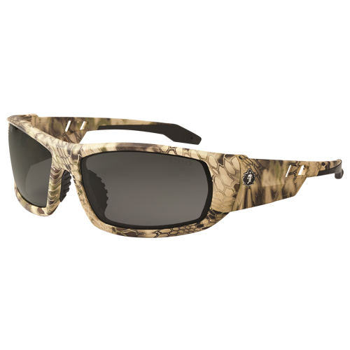 Skullerz&reg; Odin Safety Glasses, Grey/Smoke Lens, Anti-Scratch, ANSI Z87+/Meets/Exceeds CSA Z94.3 Groupe Belzile Dickner