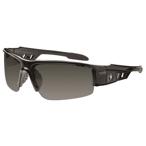 Lunettes de s&eacute;curit&eacute; Skullerz Dagr, Lentille Grise/fum&eacute;e, Anti-&eacute;gratignures, ANSI Z87+/R&eacute;pond ou surpasse la norme CSA Z94.3 Groupe Belzile Dickner