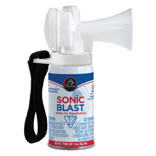 Sonic Blast Mini Signal Horn - with Hook and Loop Strap Groupe Belzile Dickner