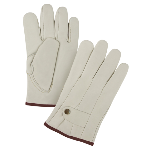 Gants de cordeur doubl&eacute;s pour l'hiver de premi&egrave;re qualit&eacute;, Grand, Paume Cuir fleur de vache, Doubleure Molleton Groupe Belzile Dickner