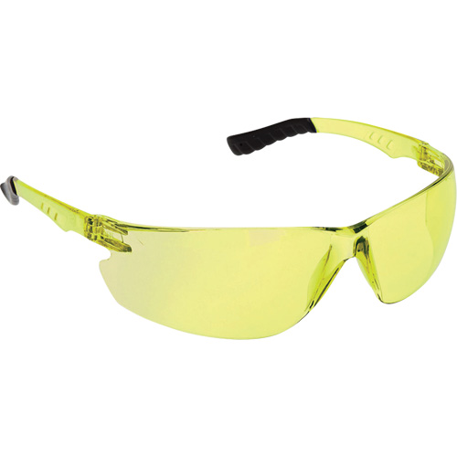 Lunettes de s&eacute;curit&eacute; Firebird Dynamic, Lentille Ambr&eacute;e, Anti-&eacute;gratignures/Antistatique, ANSI Z87+/R&eacute;pond ou surpasse la norme CSA Z94.3 Groupe Belzile Dickner