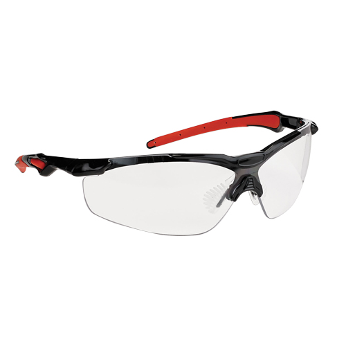 Dynamic Hawk Series Safety Glasses, Clear Lens, Anti-Fog, ANSI Z87+/Meets/Exceeds CSA Z94.3 Groupe Belzile Dickner
