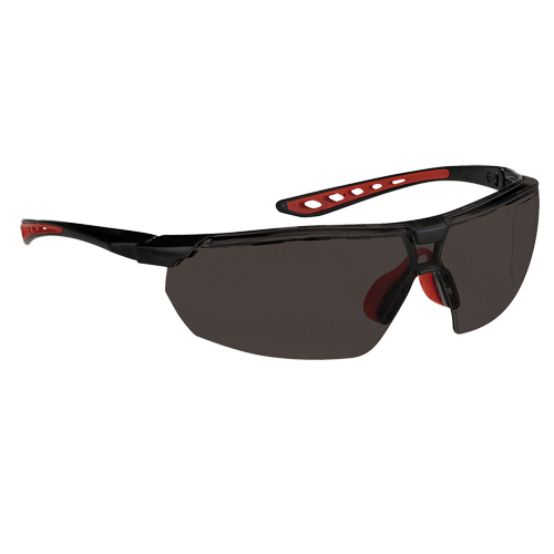 Lunettes de s&eacute;curit&eacute; s&eacute;rie Falcon Dynamic, Lentille Fum&eacute;e, Antibu&eacute;e, ANSI Z87+/R&eacute;pond ou surpasse la norme CSA Z94.3 Groupe Belzile Dickner