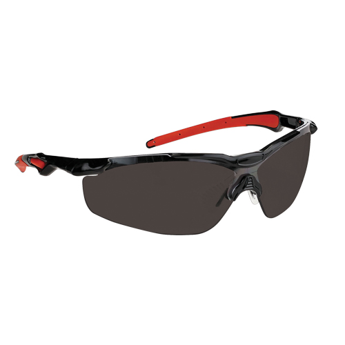 Lunettes de s&eacute;curit&eacute; s&eacute;rie Hawk Dynamic, Lentille Fum&eacute;e, Antibu&eacute;e, ANSI Z87+/R&eacute;pond ou surpasse la norme CSA Z94.3 Groupe Belzile Dickner
