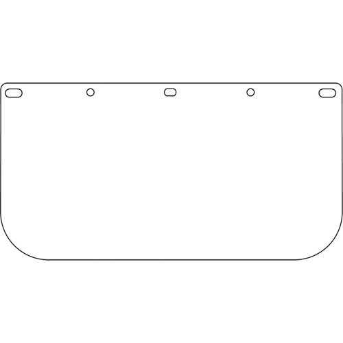 Visi&egrave;re pour &eacute;cran facial Dynamic, PETG, Teinte Transparent Groupe Belzile Dickner
