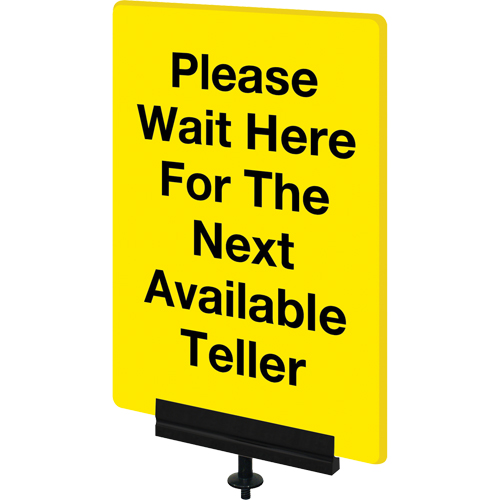 Sign Bracket for Portable Post, Black Groupe Belzile Dickner