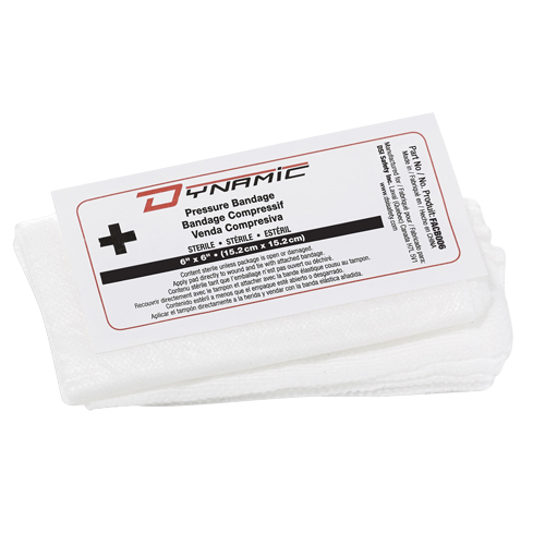 Dynamic Compress Bandage, 6" L x 6" W Groupe Belzile Dickner