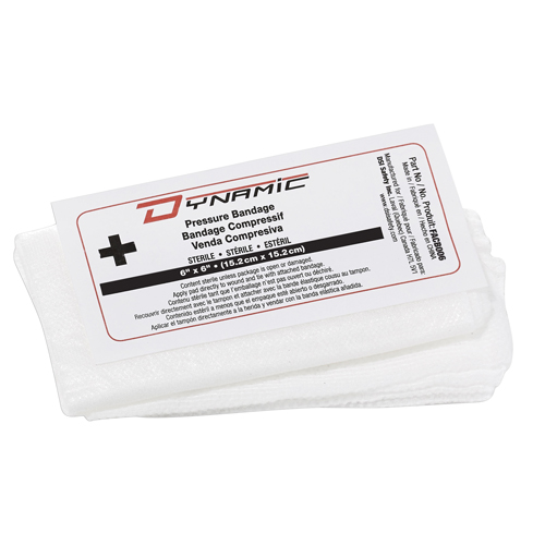 Dynamic Compress Bandage, 6" L x 6" W Groupe Belzile Dickner