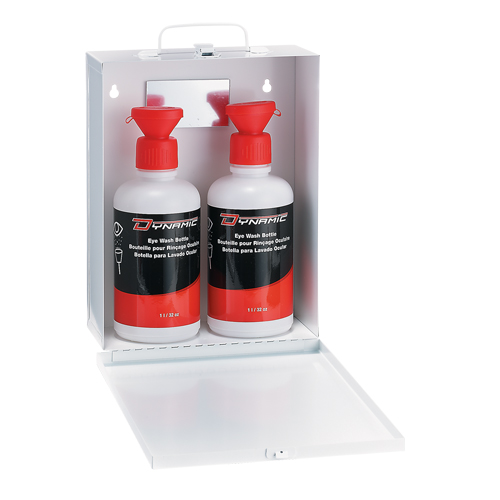 Douche oculaire avec bouteilles vides Dynamic, Double Groupe Belzile Dickner
