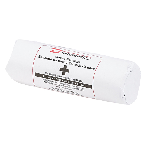 Bandages de gaze Dynamic, Rouleau, 30' lo x 4" la, Dispositif m&eacute;dical Classe 1 Groupe Belzile Dickner