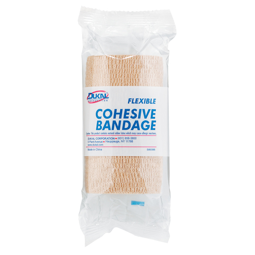 Dukal Bandage, Cut to Size L x 4" W, Class 1, Self-Adherent Groupe Belzile Dickner