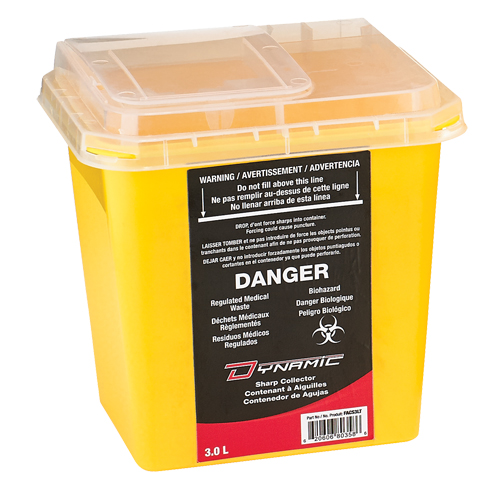 Dynamic Sharps&reg; Container, 3 L Capacity Groupe Belzile Dickner