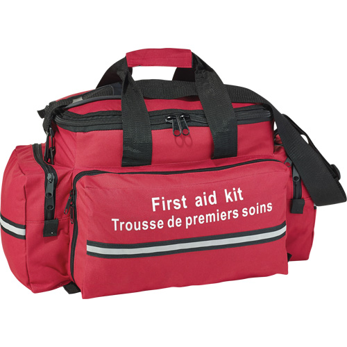 Trousse de premiers soins de trauma pour premier r&eacute;pondant Dynamic, Dispositif m&eacute;dical Classe 1, Sac en nylon Groupe Belzile Dickner