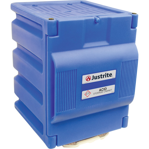 Countertop Polyethylene Acid Cabinet, 2 Gal., 14.25" x 19.75" x 17.125" Groupe Belzile Dickner