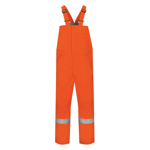 Excel FR&reg; Comfortouch&reg; Deluxe Bib Overalls, Small, Orange Groupe Belzile Dickner