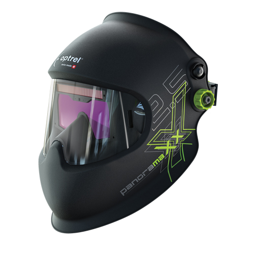 Panoramaxx Welding Helmet, 6.3" L x 2.3" W View Area, 2.5/5 - 12 Shade Range, Black Groupe Belzile Dickner