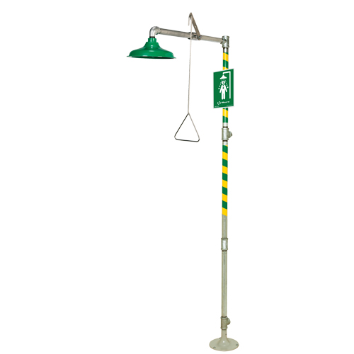 Floor Mount Drench Shower, Pedestal Groupe Belzile Dickner