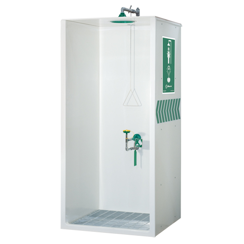 Cabine de douche et douche oculaire/faciale Groupe Belzile Dickner