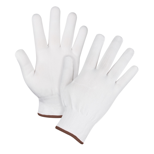 Seamless String Knit Gloves, Polyester, 15 Gauge, Men's Groupe Belzile Dickner