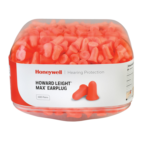 Bouchons d'oreilles Maximum de Howard Leight, Vrac - Contenant Groupe Belzile Dickner
