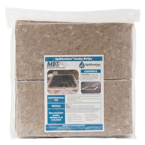 Bandes Husky Spilltration, Huile seulement, 64" x 8", 4 gal. d'absorption Groupe Belzile Dickner