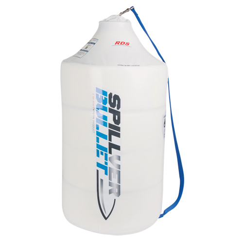 Barrage Spillver Bullet, Huile seulement, 100' lo x 5" la, Absorption 28 gal. Groupe Belzile Dickner