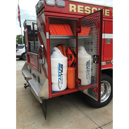 Barrage Spillver Bullet, Huile seulement, 100' lo x 5" la, Absorption 28 gal. Groupe Belzile Dickner