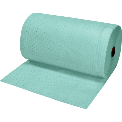 Rouleaux absorbants li&eacute;s de premi&egrave;re qualit&eacute;, Lourd, 150' lo x 30" la, Absorption 50 gal. Groupe Belzile Dickner
