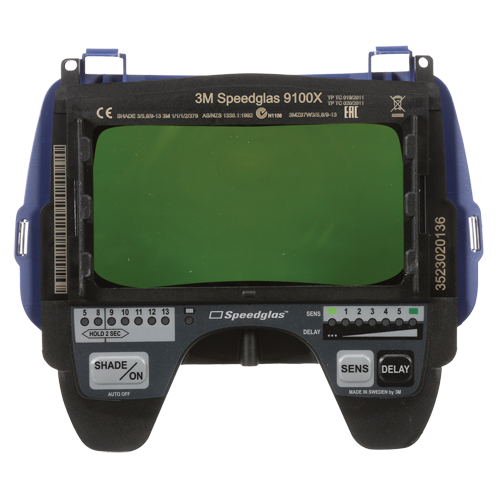Filtre pour lentille de soudage auto-assombrissant Speedglas 9100X, 4-2/10" la x 2-1/10" h Champ de vision, Pour utilisation avec S&eacute;rie 9100 Groupe Belzile Dickner