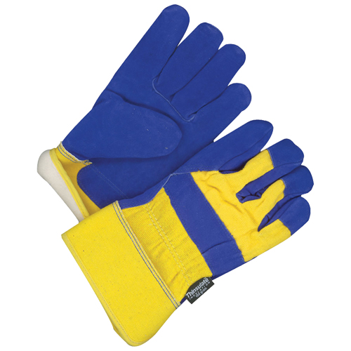 Gants d'ajusteur, Taille unique, Paume en Cuir fleur de vache, Doublure en Thinsulate Groupe Belzile Dickner