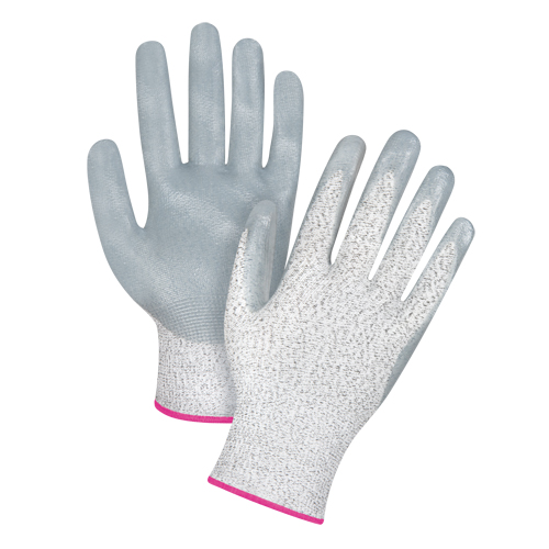 High-Performance Cut-Resistant Gloves, Size 5/2X-Small, 13 Gauge, Nitrile Coated, HPPE Shell, ANSI/ISEA 105 Level 4/EN 388 Level 5 Groupe Belzile Dickner