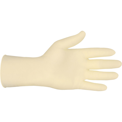 Gants de calibre industriel, Petit, Latex, 5 mils, Sans poudre, Blanc Groupe Belzile Dickner