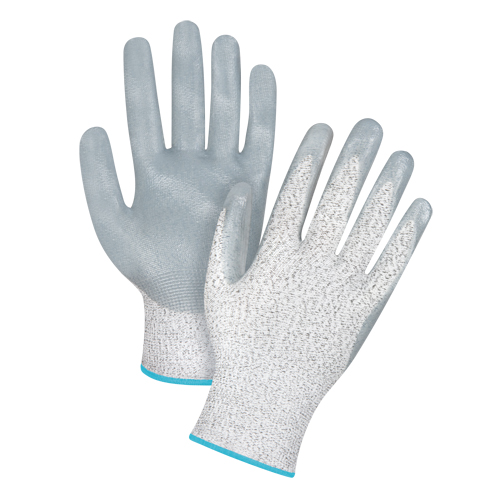 Gants haute performance r&eacute;sistants &agrave; la coupe, Taille T-Grand/10, Calibre 13, Rev&ecirc;tement Nitrile, Enveloppe en PEHP, ANSI/ISEA 105 niveau 4/EN 388 niveau 5 Groupe Belzile Dickner
