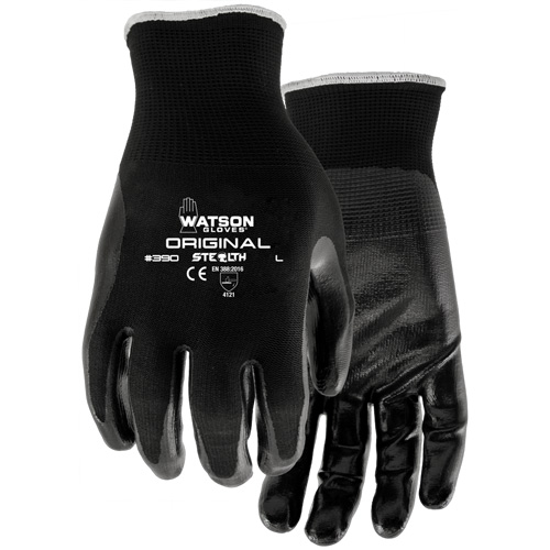 Gants enduits Stealth Original, 7/Petit, R&ecirc;vetement Nitrile, Calibre 13, Enveloppe en Nylon Groupe Belzile Dickner