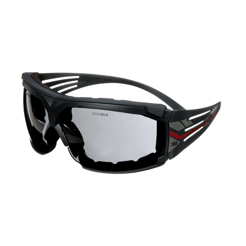 SecureFit 600 Series Safety Glasses with Gasket, Grey Lens, Anti-Fog, ANSI Z87+/Meets/Exceeds CSA Z94.3 Groupe Belzile Dickner