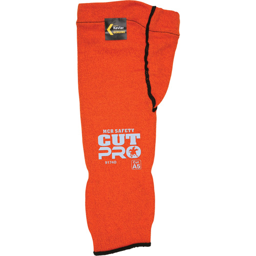Manches Memphis avec trou pour le pouce, Kevlar, 14", ASTM ANSI niveau A5, Orange Groupe Belzile Dickner